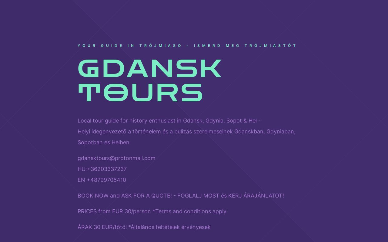 Gdansk tours